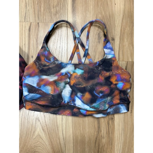 Lululemon Sports Bra SET/2 Women's 8 Athletic Athleisure Comfy Soft Gym Workout - Picture 3 of 10